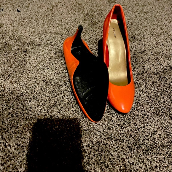 Coral shiny heels 👠 - Picture 2 of 3